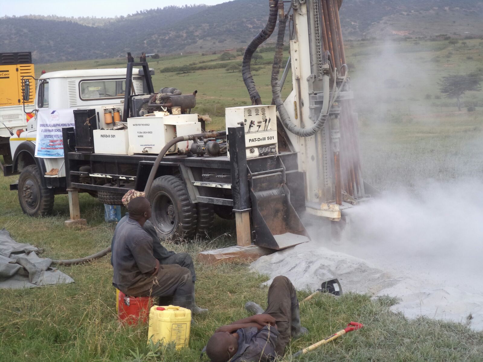 Ledero water infrastructure in Samburu County, Kenya